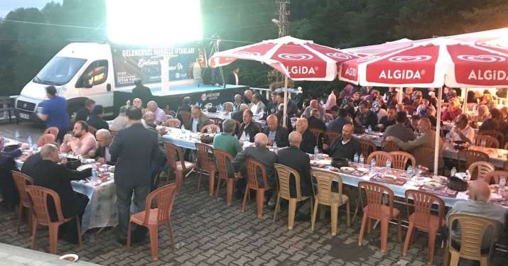 Açıkalan-Akköy ve Ortaköy’de iftar buluşması
