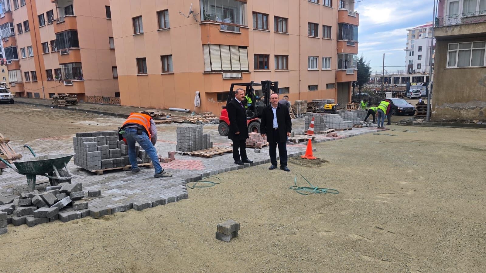 Başkanımız çalışmaları yerinde inceledi