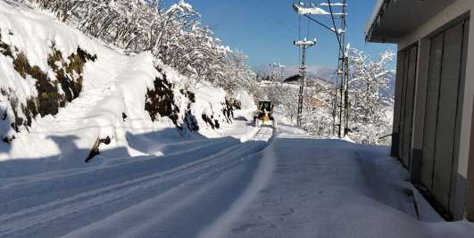 Karla mücadele çalışmalarımız