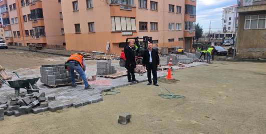 Başkanımız çalışmaları yerinde inceledi