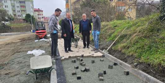 Başkanımız çalışmaları yerinde inceledi